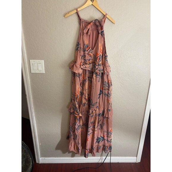 Free People Women's Anita Tropical Printed Maxi Dress - Medium - Picture 3 of 14